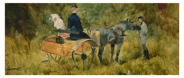 Slika - Henri de Toulouse-Lautrec, The Trap, reprodukcije (120x50 cm)