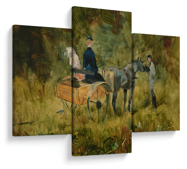 Slika - Henri de Toulouse-Lautrec, The Trap, reprodukcije (90x60 cm)