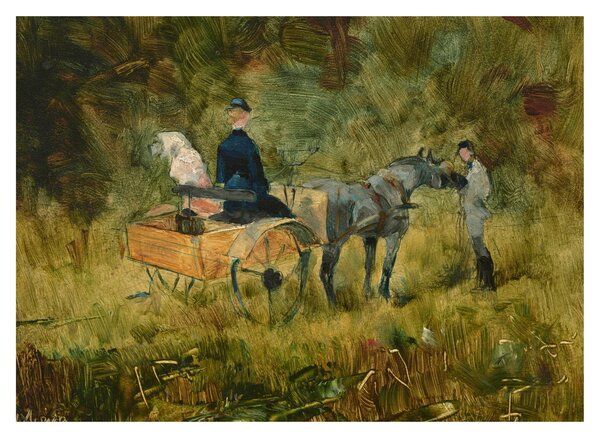 Slika - Henri de Toulouse-Lautrec, The Trap, reprodukcije (70x50 cm)