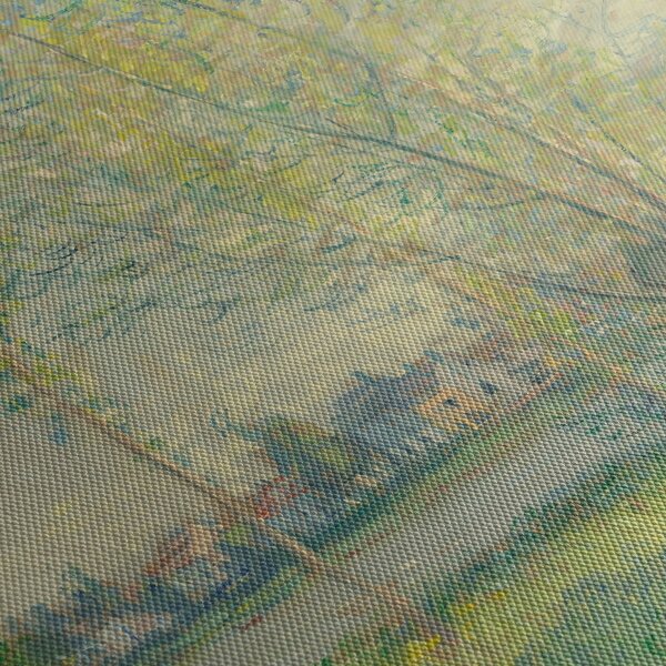 Slika - Claude Monet, The Willows, reprodukcije (sa satom) (90x30 cm)