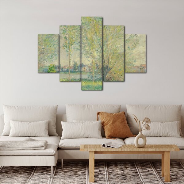 Slika - Claude Monet, The Willows, reprodukcije (150x105 cm)