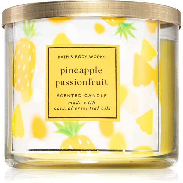 Bath & Body Works Pineapple Passionfruit mirisna svijeća 411 g