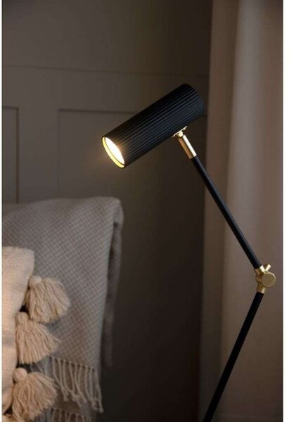 Stolne Lampa Globen Lighting, Hubble READ, Crno, Dnevna soba, Metal, Dizajn