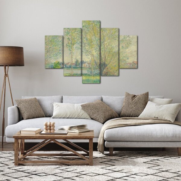 Slika - Claude Monet, The Willows, reprodukcije (150x105 cm)