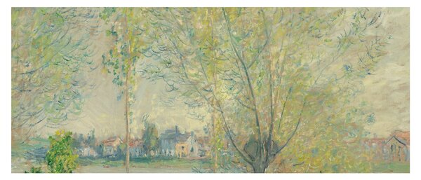 Slika - Claude Monet, The Willows, reprodukcije (120x50 cm)