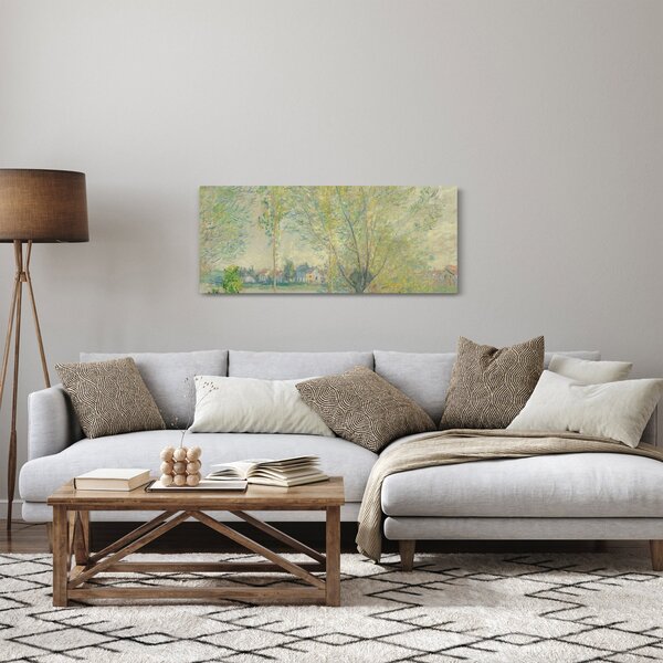 Slika - Claude Monet, The Willows, reprodukcije (120x50 cm)
