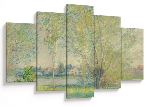 Slika - Claude Monet, The Willows, reprodukcije (150x105 cm)