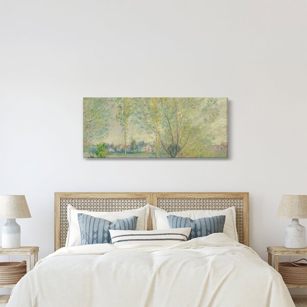 Slika - Claude Monet, The Willows, reprodukcije (120x50 cm)