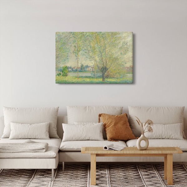 Slika - Claude Monet, The Willows, reprodukcije (90x60 cm)