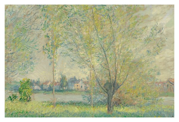 Slika - Claude Monet, The Willows, reprodukcije (90x60 cm)