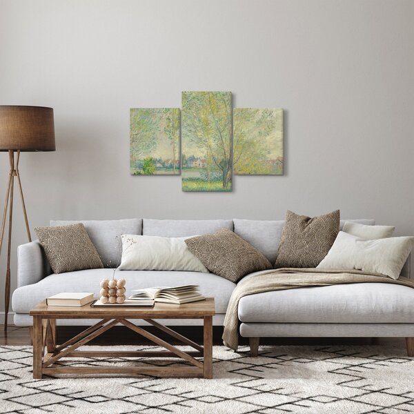 Slika - Claude Monet, The Willows, reprodukcije (90x60 cm)