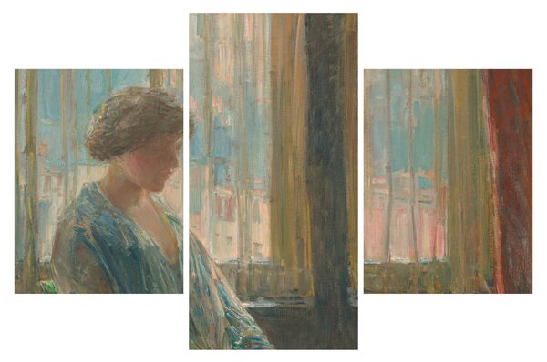Slika - Childe Hassam, The New York Window, reprodukcije (90x60 cm)