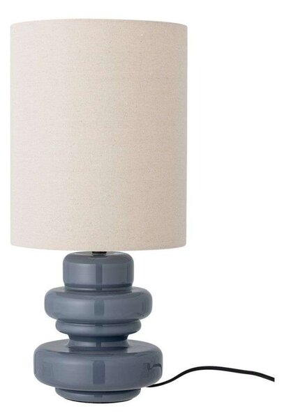 Stolne Lampa Bloomingville, Plava, Dnevna soba, Staklo