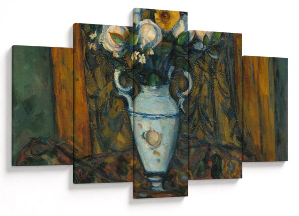 Slika - Paul Cézanne, Vase of Flowers, reprodukcije (150x105 cm)