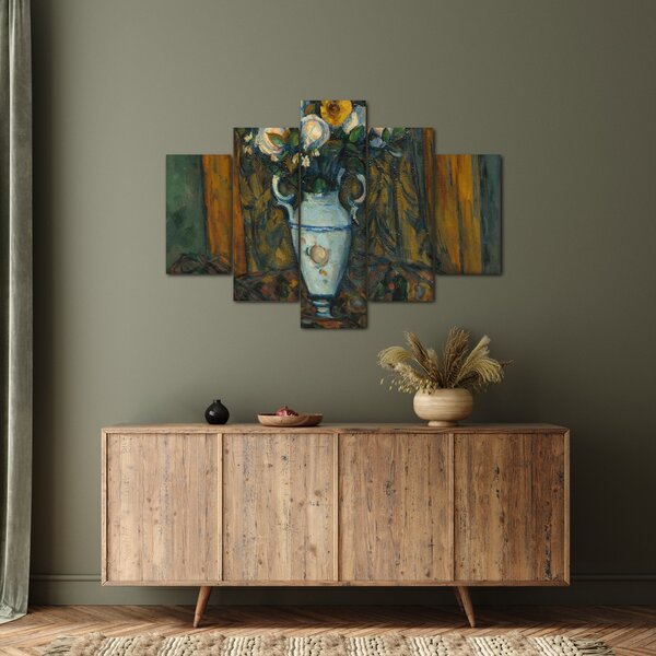 Slika - Paul Cézanne, Vase of Flowers, reprodukcije (150x105 cm)
