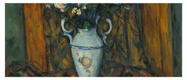 Slika - Paul Cézanne, Vase of Flowers, reprodukcije (120x50 cm)