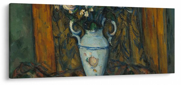 Slika - Paul Cézanne, Vase of Flowers, reprodukcije (120x50 cm)