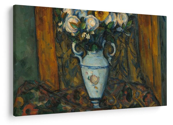Slika - Paul Cézanne, Vase of Flowers, reprodukcije (90x60 cm)