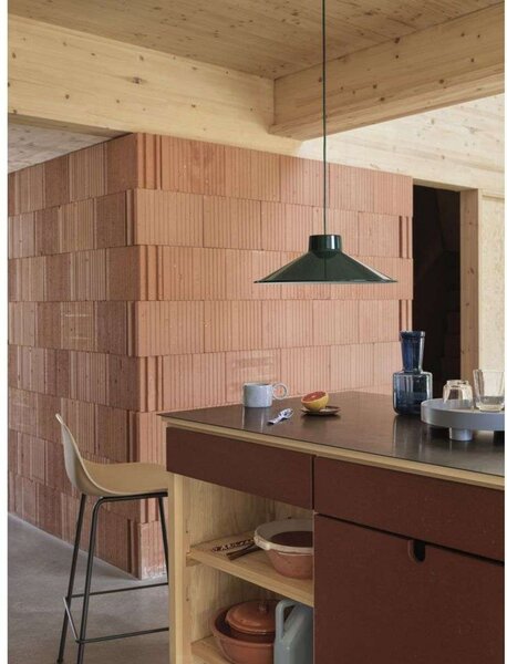 Viseće Svjetiljka Muuto, Zelena, Blagovaonica, Metal, Dizajn