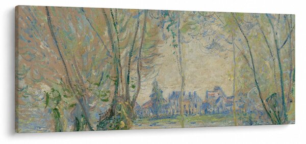 Slika - Claude Monet, Woman Seated under the Willows, reprodukcije (120x50 cm)