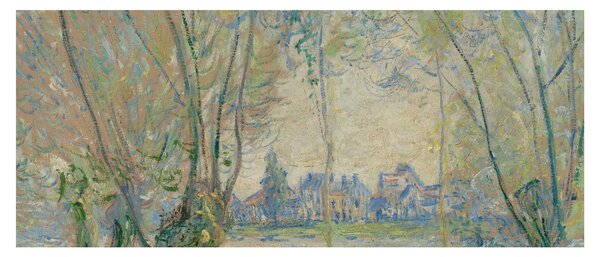 Slika - Claude Monet, Woman Seated under the Willows, reprodukcije (120x50 cm)