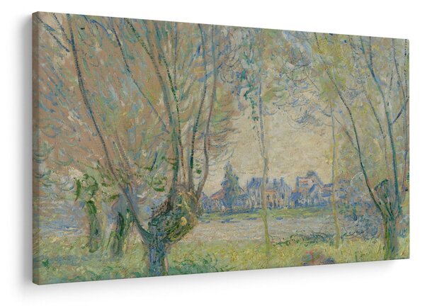 Slika - Claude Monet, Woman Seated under the Willows, reprodukcije (90x60 cm)