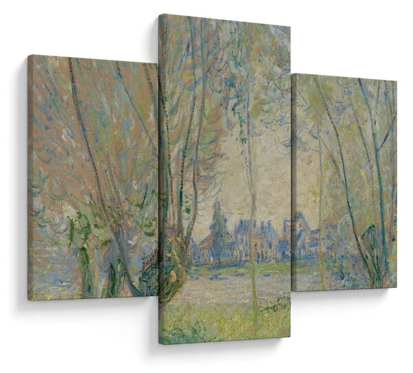 Slika - Claude Monet, Woman Seated under the Willows, reprodukcije (90x60 cm)