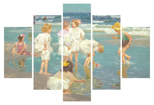 Slika - Edward Henry Potthast, A Holiday, reprodukcije (150x105 cm)