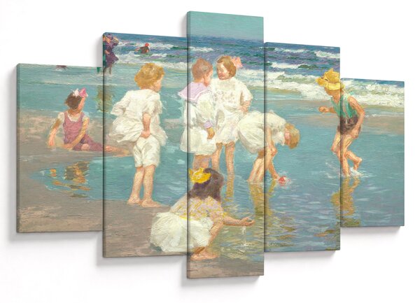 Slika - Edward Henry Potthast, A Holiday, reprodukcije (150x105 cm)