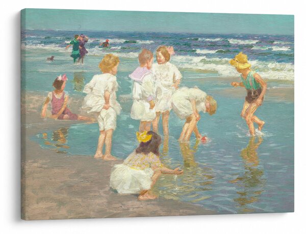 Slika - Edward Henry Potthast, A Holiday, reprodukcije (70x50 cm)