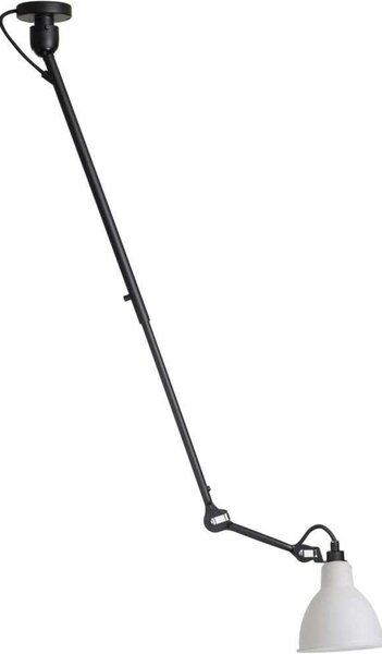 Lampe Gras 302 stropna svjetiljka, crna/opala – DCW