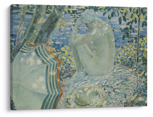 Slika - Frederick Carl Frieseke, On the Bank, reprodukcije (70x50 cm)