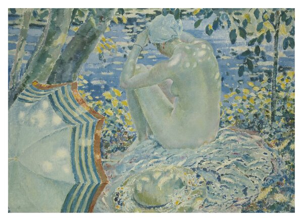 Slika - Frederick Carl Frieseke, On the Bank, reprodukcije (70x50 cm)