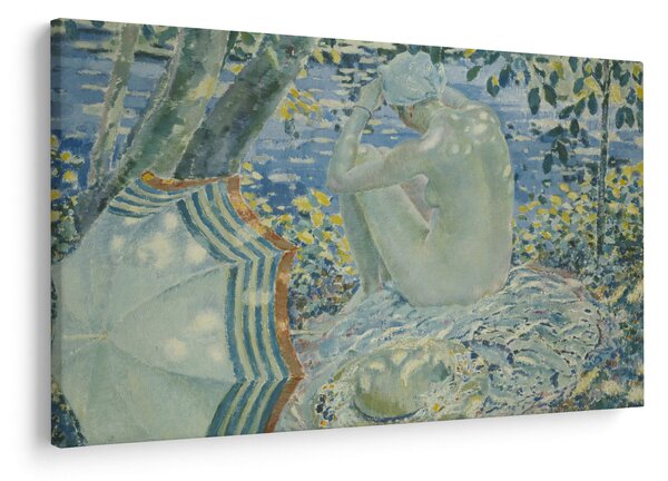 Slika - Frederick Carl Frieseke, On the Bank, reprodukcije (90x60 cm)