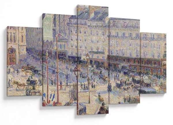 Slika - Camille Pissarro, The Place du Havre, reprodukcije (150x105 cm)
