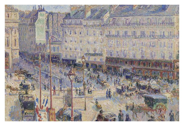 Slika - Camille Pissarro, The Place du Havre, reprodukcije (90x60 cm)