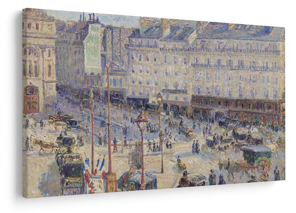 Slika - Camille Pissarro, The Place du Havre, reprodukcije (90x60 cm)