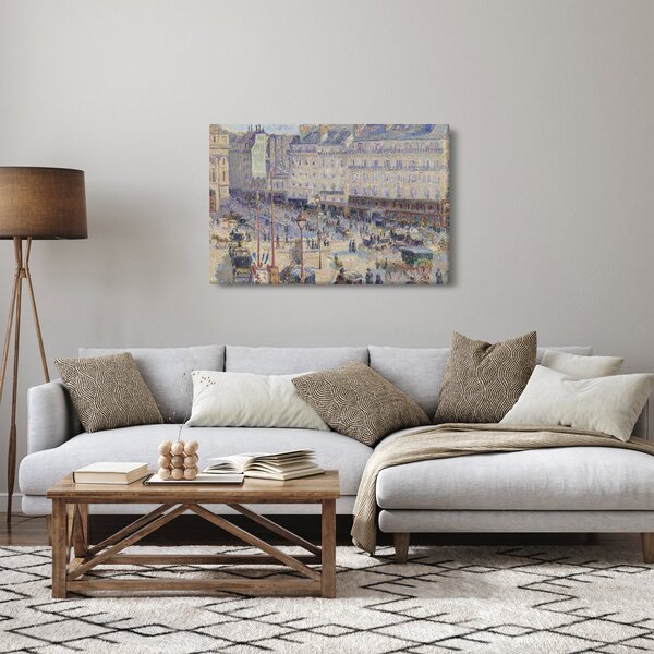 Slika - Camille Pissarro, The Place du Havre, reprodukcije (90x60 cm)