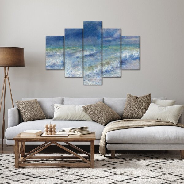 Slika - Pierre-Auguste Renoir, Seascape, reprodukcije (150x105 cm)