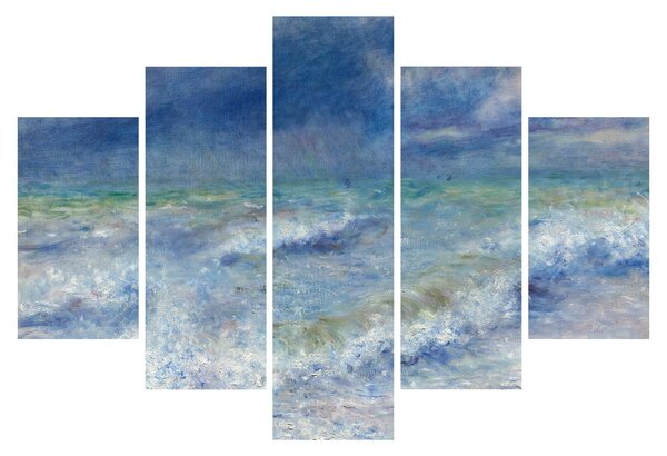 Slika - Pierre-Auguste Renoir, Seascape, reprodukcije (150x105 cm)