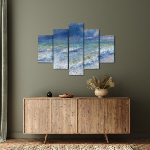 Slika - Pierre-Auguste Renoir, Seascape, reprodukcije (150x105 cm)