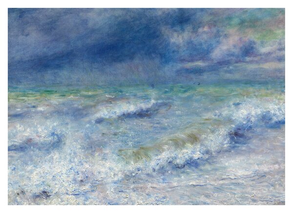 Slika - Pierre-Auguste Renoir, Seascape, reprodukcije (70x50 cm)