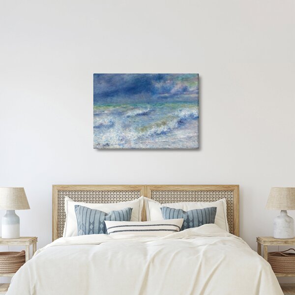 Slika - Pierre-Auguste Renoir, Seascape, reprodukcije (70x50 cm)