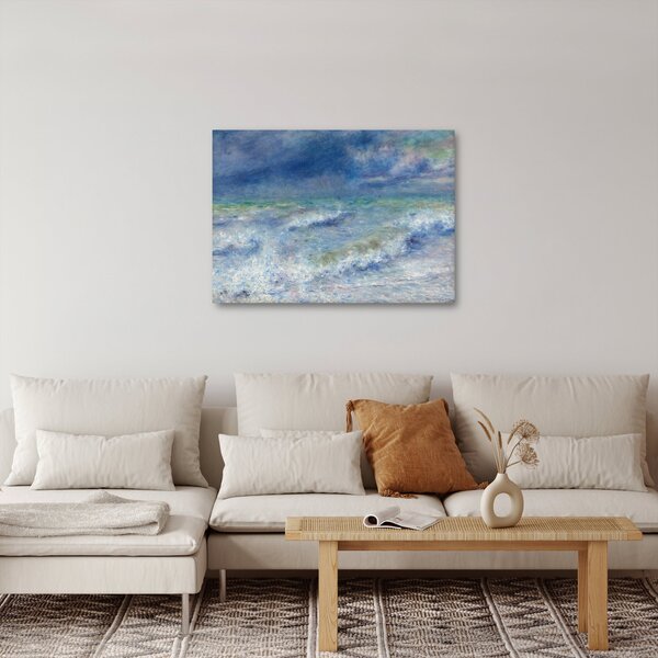 Slika - Pierre-Auguste Renoir, Seascape, reprodukcije (70x50 cm)