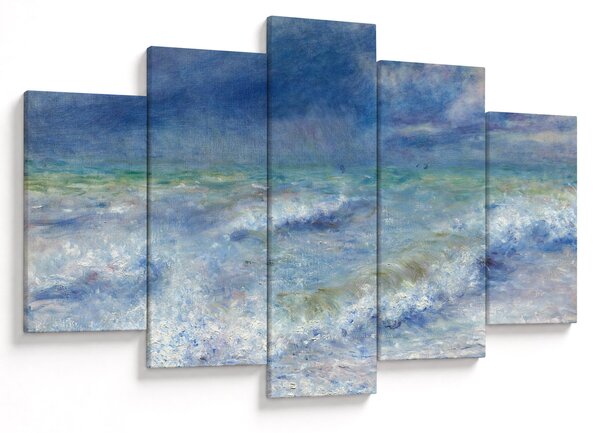 Slika - Pierre-Auguste Renoir, Seascape, reprodukcije (150x105 cm)