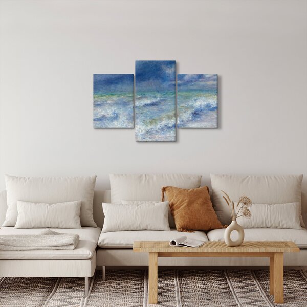 Slika - Pierre-Auguste Renoir, Seascape, reprodukcije (90x60 cm)
