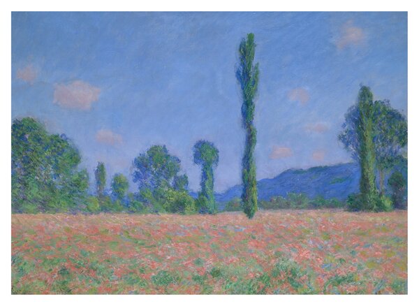Slika - Claude Monet, Poppy Field (Giverny), reprodukcije (70x50 cm)
