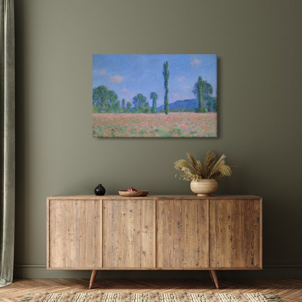 Slika - Claude Monet, Poppy Field (Giverny), reprodukcije (90x60 cm)