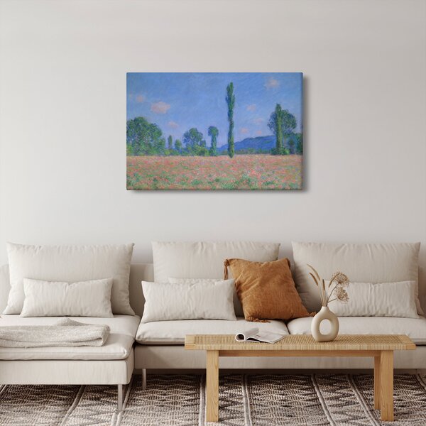 Slika - Claude Monet, Poppy Field (Giverny), reprodukcije (90x60 cm)