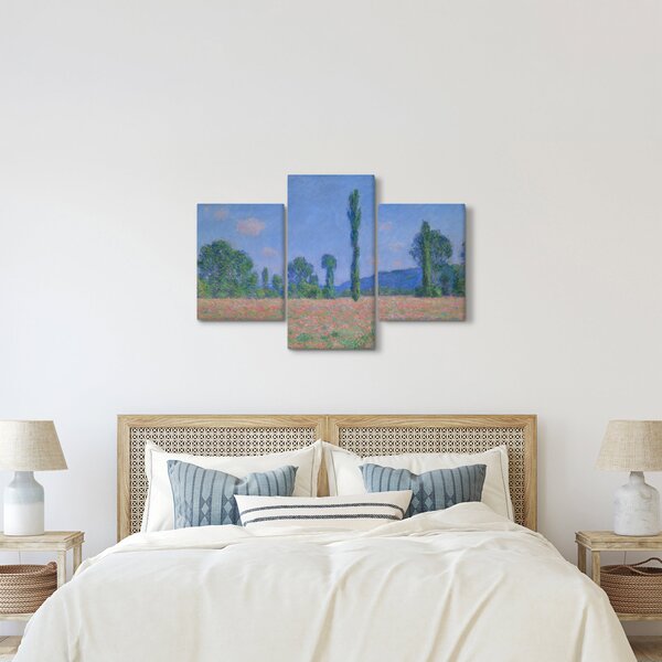 Slika - Claude Monet, Poppy Field (Giverny), reprodukcije (90x60 cm)